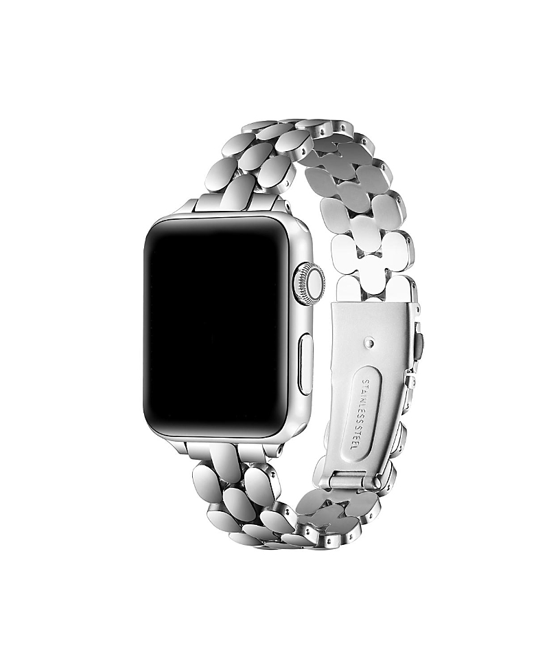 Posh Tech Emery Stainless Steel Band For Apple Watch In Purple