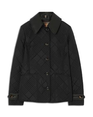 Micro Check Stitch Nylon Jacket - thumbnail 5