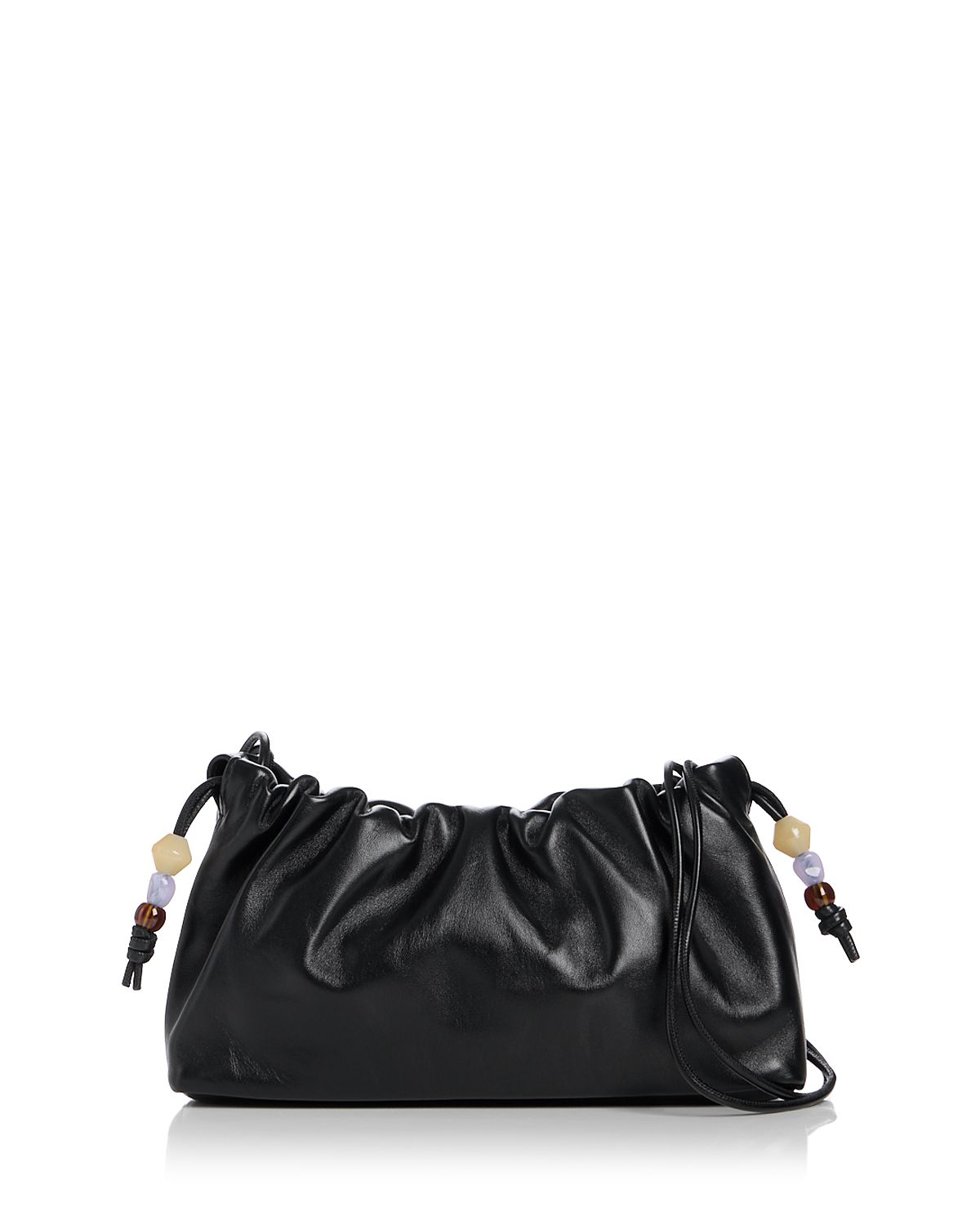 Reformation Solene Small Leather Pouch Shoulder Bag