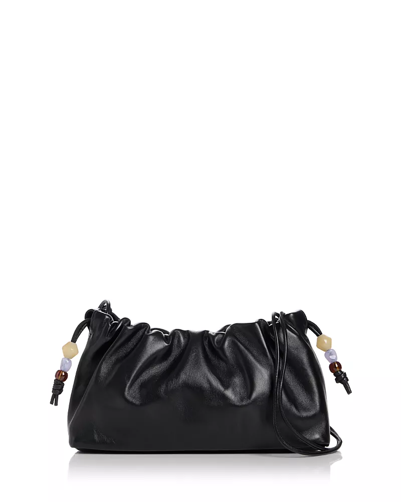 Reformation Solene Small Leather Pouch Shoulder Bag