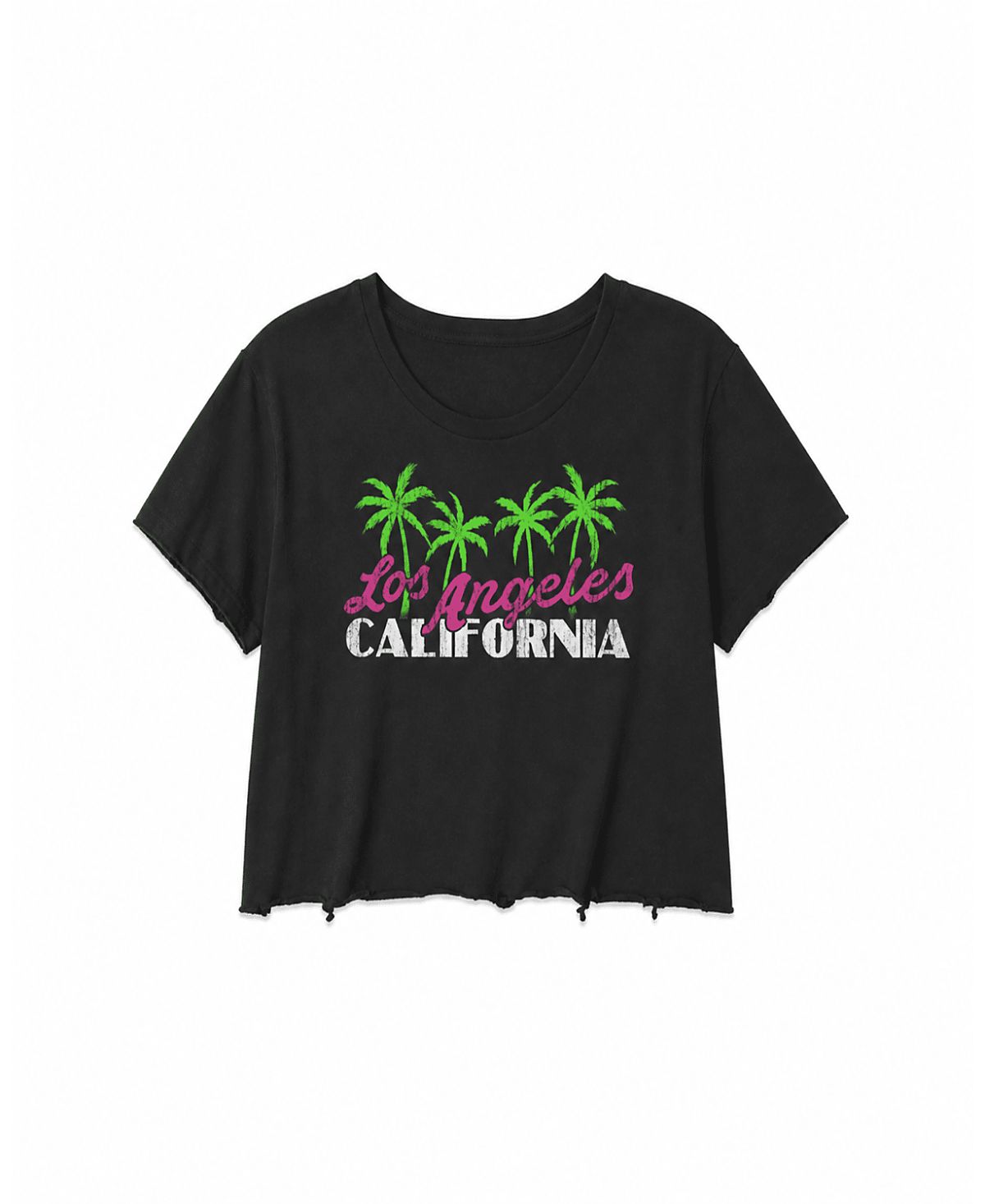 Prince Peter Collection Girls' California Palm Tree Crop Top - Big Kid