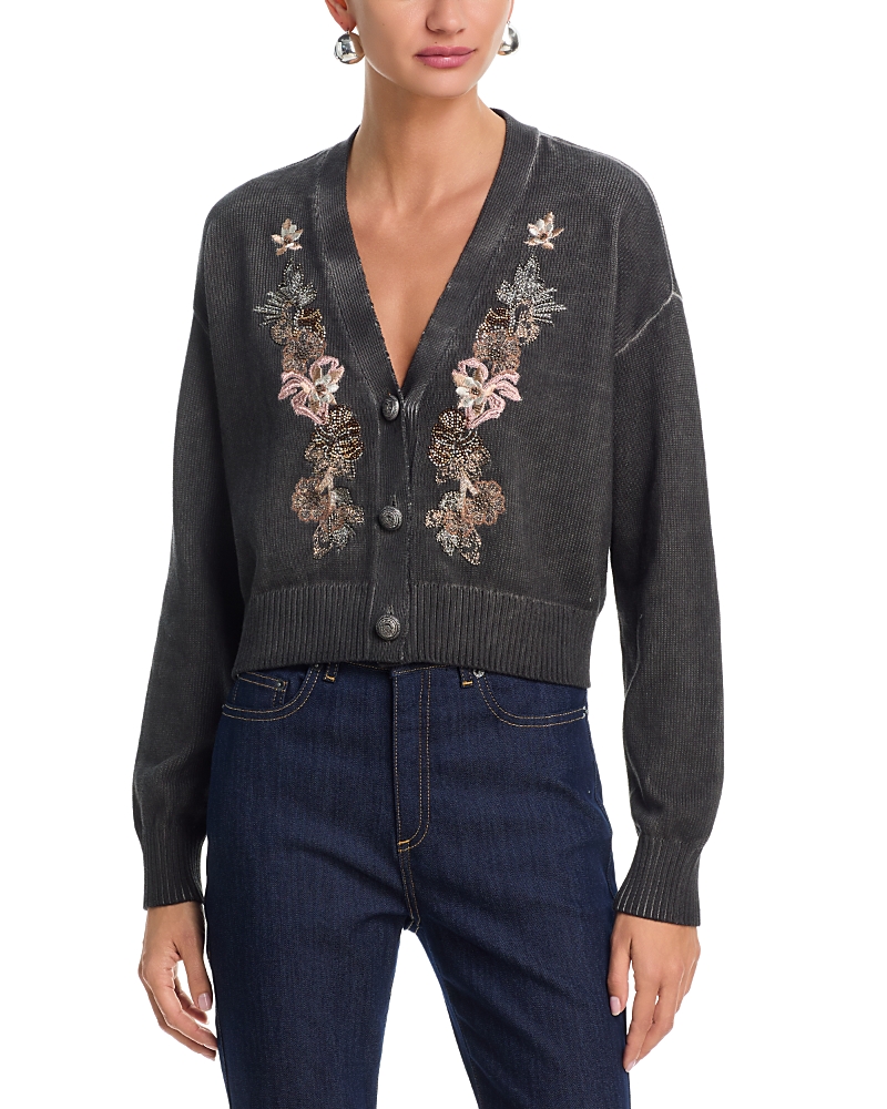 Cinq A Sept Lita Embellished Cardigan