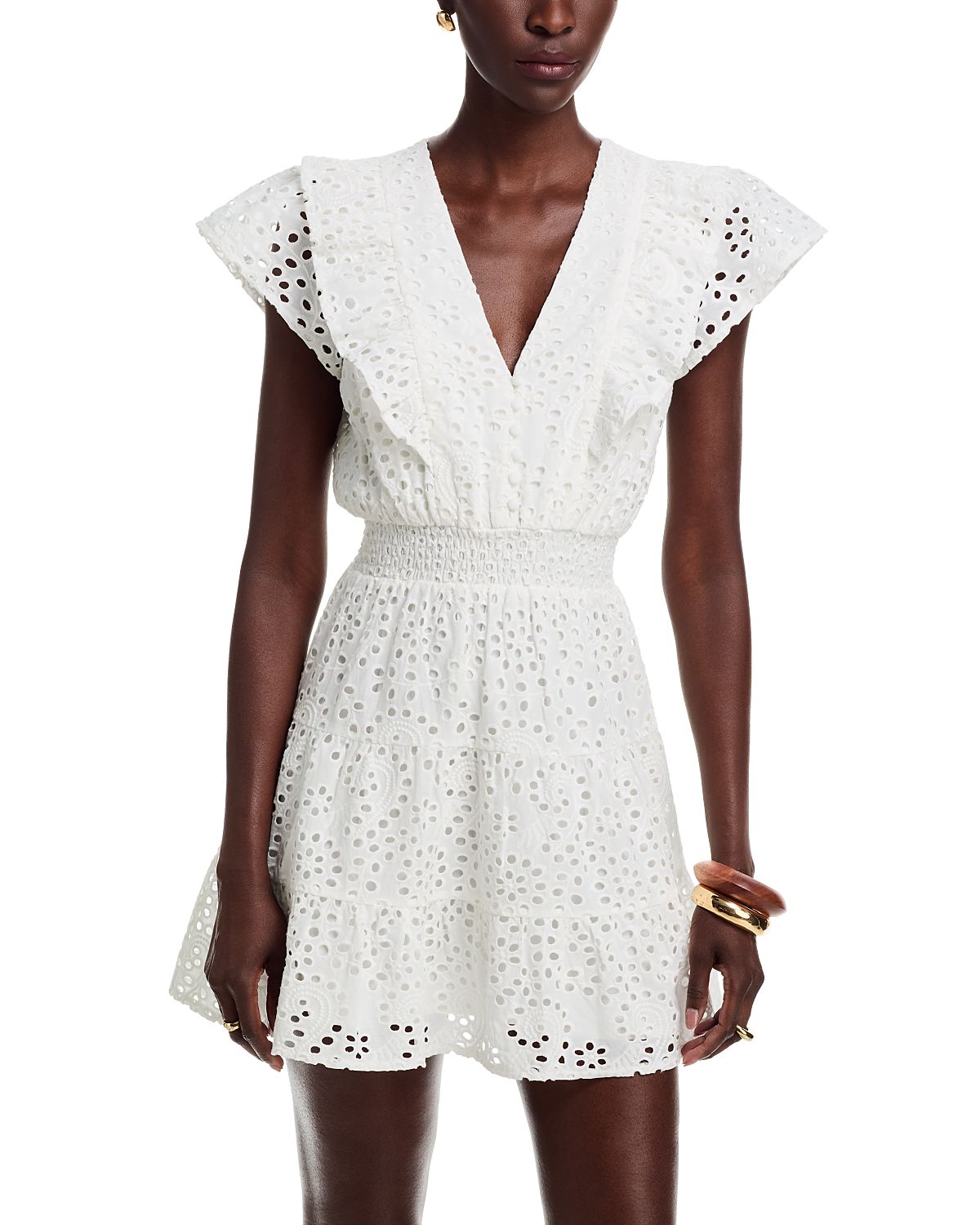 Layered with Love Lil Jane Eyelet Mini Dress