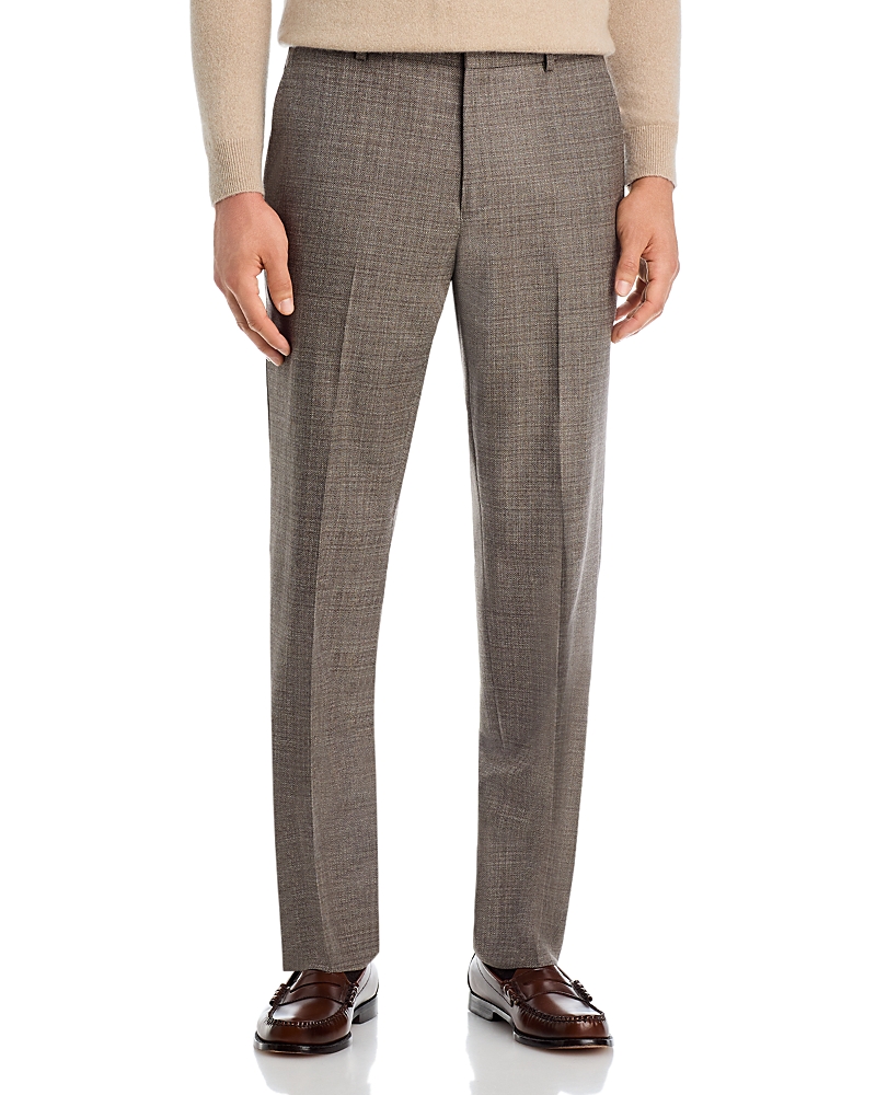 Vince Melange Brushed Regular Fit Suit Pants