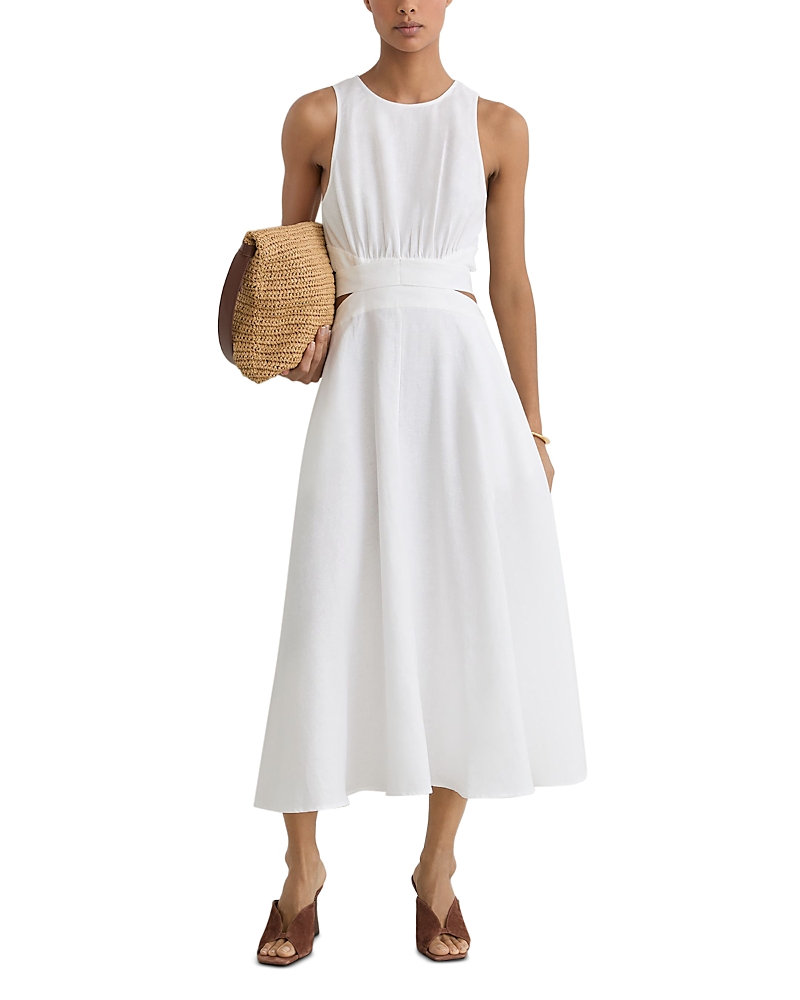Reiss Hazel Round Neck Dress