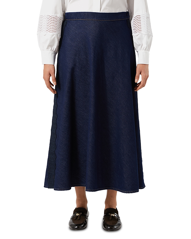Marina Rinaldi Mrsballo Denim Skirt