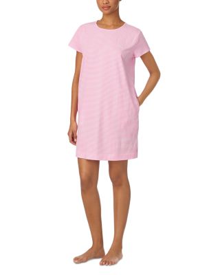Short Sleeve Fashion Knit Crewneck Sleep Tee