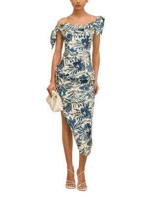 Ithaca Silk Asymmetric Dress