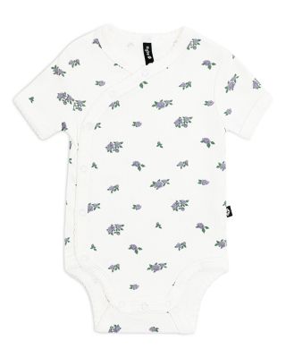 Unisex Pointelle Kimono Bodysuit - Baby