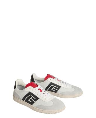  Men's Swan Suede and Smooth Leather Trainers