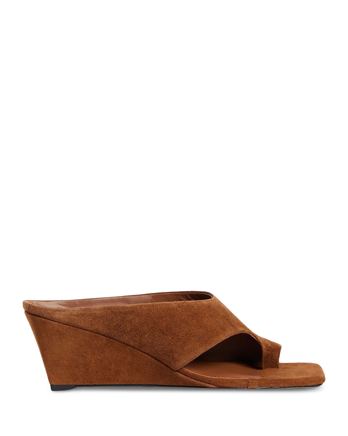Sandro Women's Leia Suede Wedge Sandals