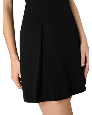 Harry Sleeveless Inverted Pleat Mini Dress - thumbnail 2