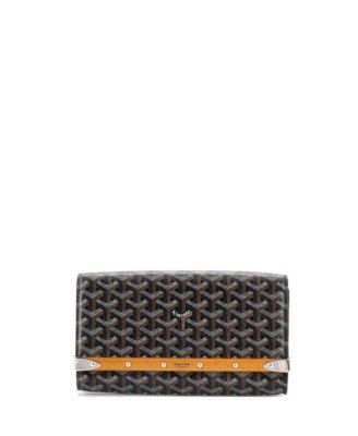  PM Monte Carlo Clutch with Strap Coated Canvas