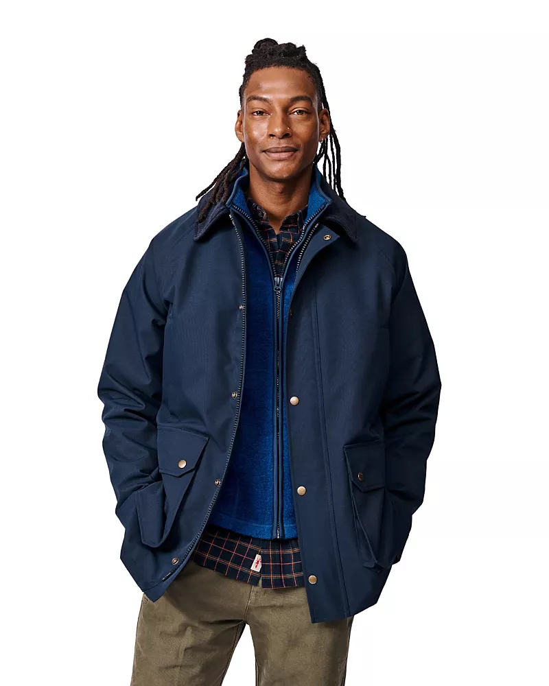 Aubin Derwent Long Sleeve Collared Barn Jacket