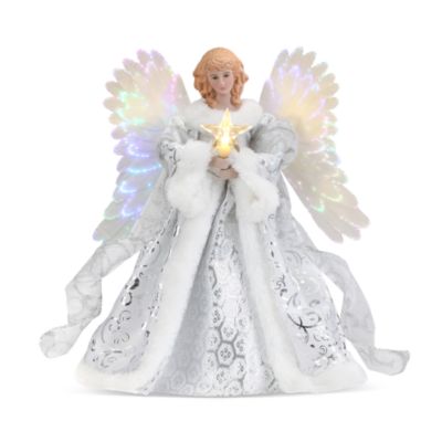 Fiber Optic Angel Tree Topper 