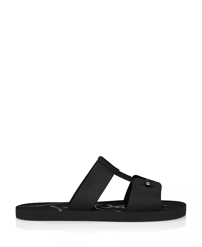 Christian Louboutin Men's Zakouski Rubber Sandals