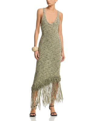 Joselin Fringe Trim Dress