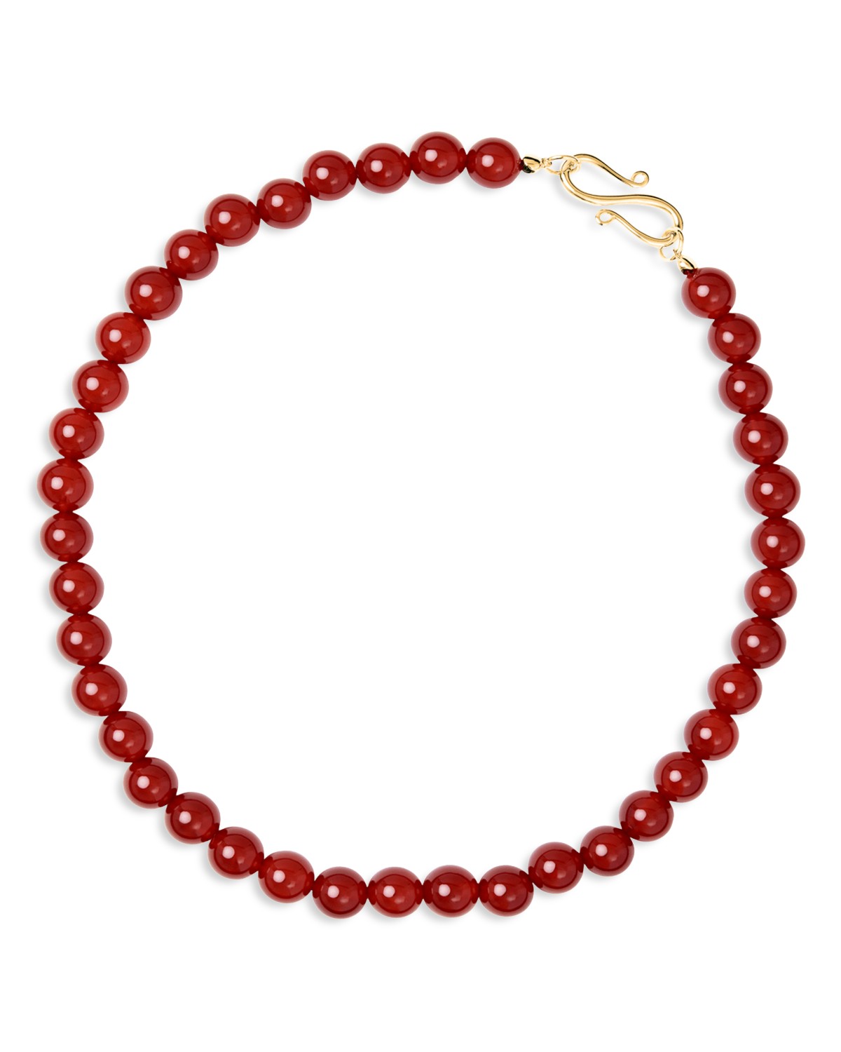Mary Gemstone Beaded Collar Necklace, 16"