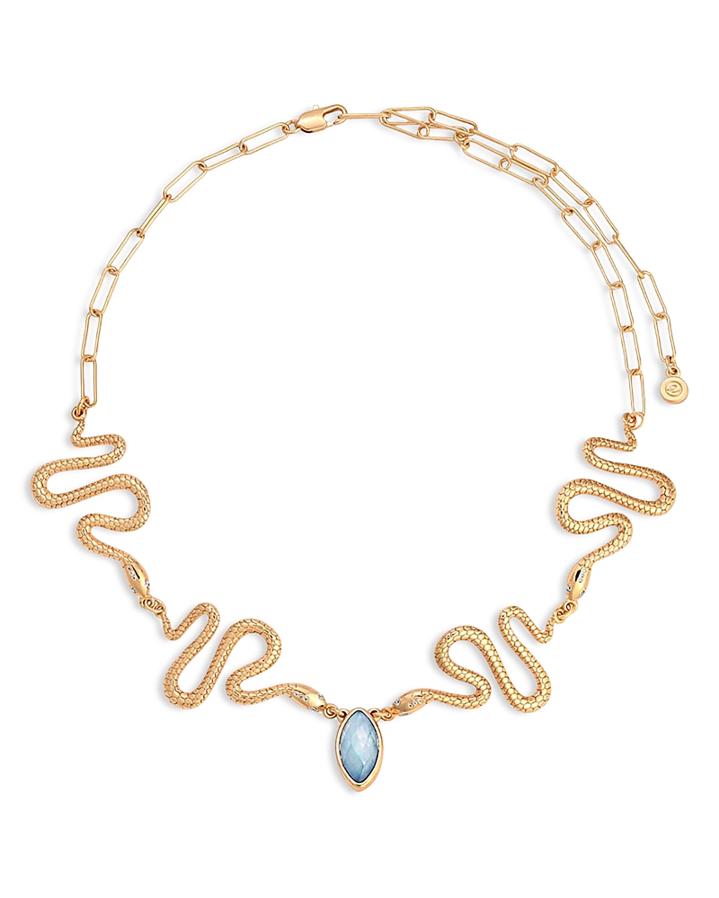 Ettika Serpentina Abalone Snake Choker Necklace, 12.25-16.25 · One Size