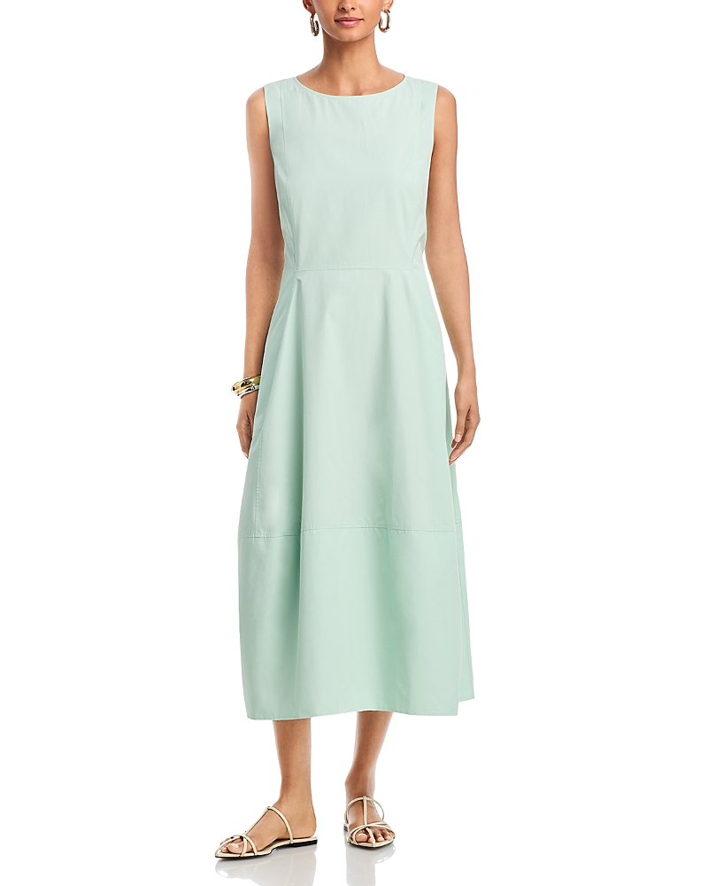 Lafayette 148 New York Sleeveless A Line Midi Dress