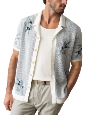 Olivo Floral Graphic Resort Sweater Shirt