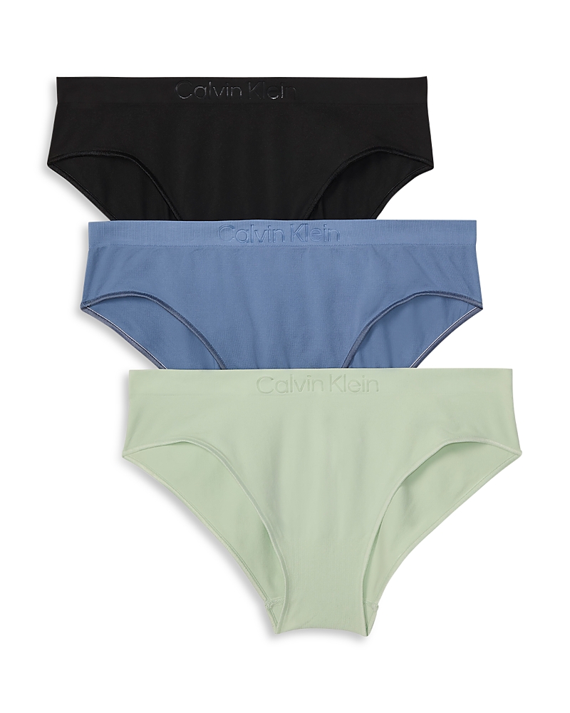 Calvin Klein Bonded Flex Seamless Bikini Briefs, Pack of 3