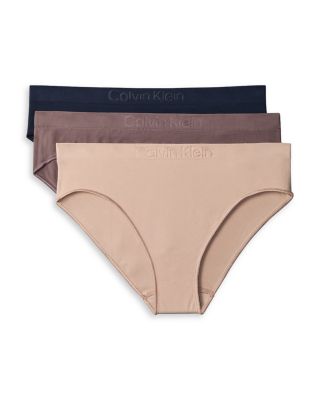 Calvin Klein Bonded Flex Seamless Bikini Briefs, Pack of 3