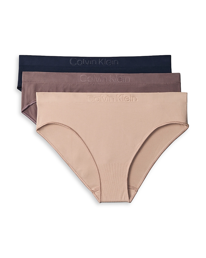 Calvin Klein Bonded Flex Seamless Bikini Briefs, Pack of 3