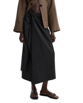 Sarong Textured Skirt