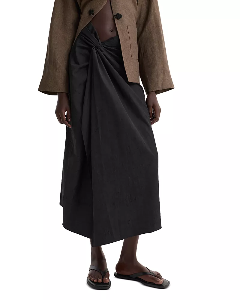 Rohe Sarong Textured Skirt