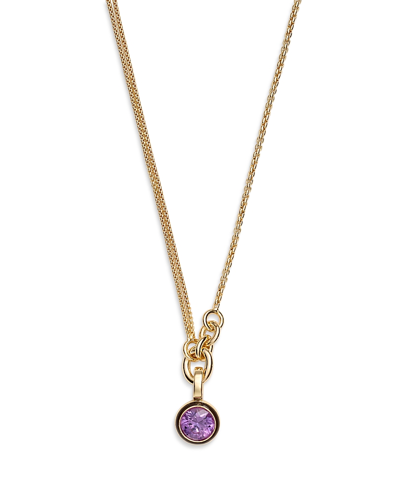 Roxanne Assoulin Single Drop Cubic Pendant Chain, 18