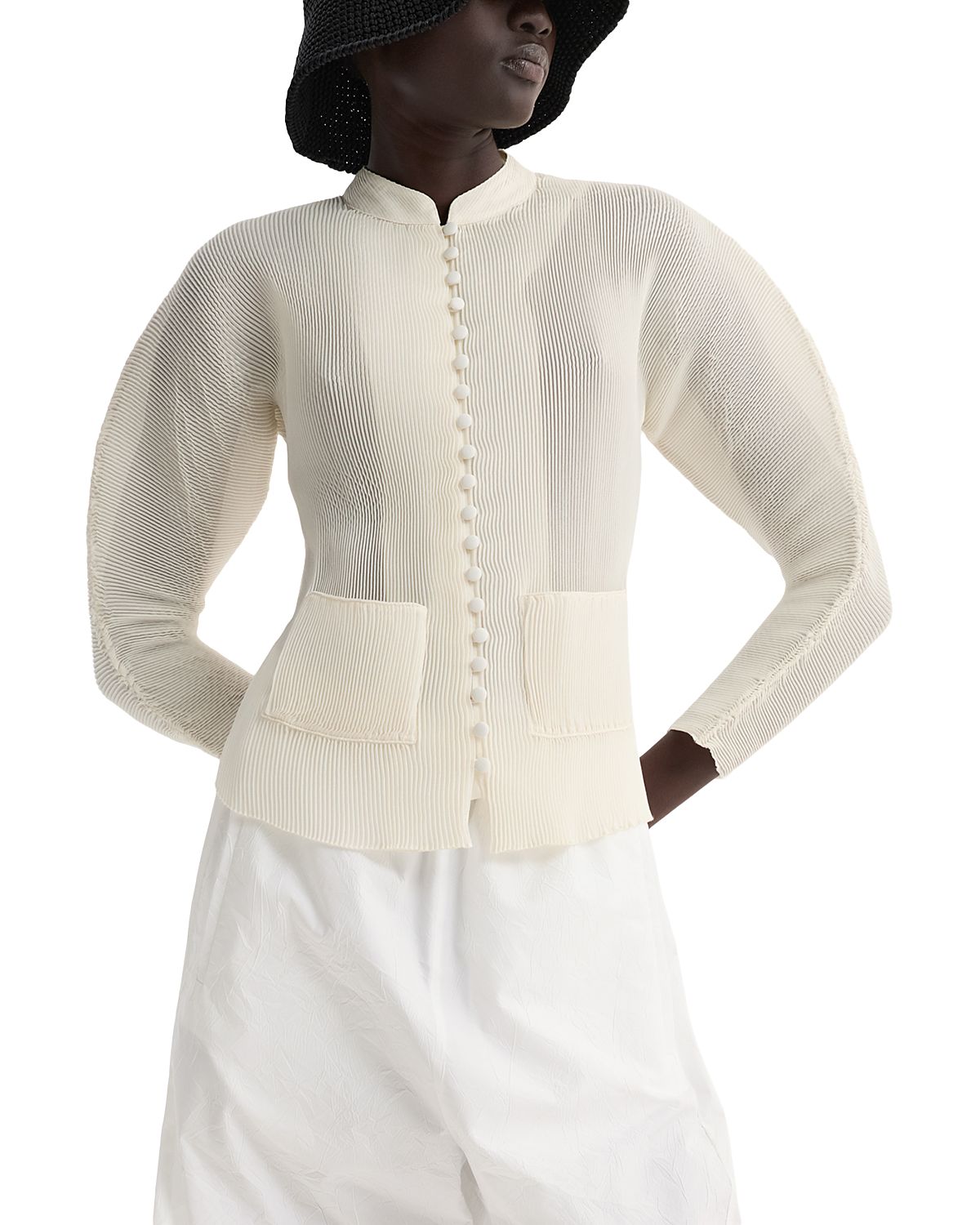 Rohe Plisse Cardigan