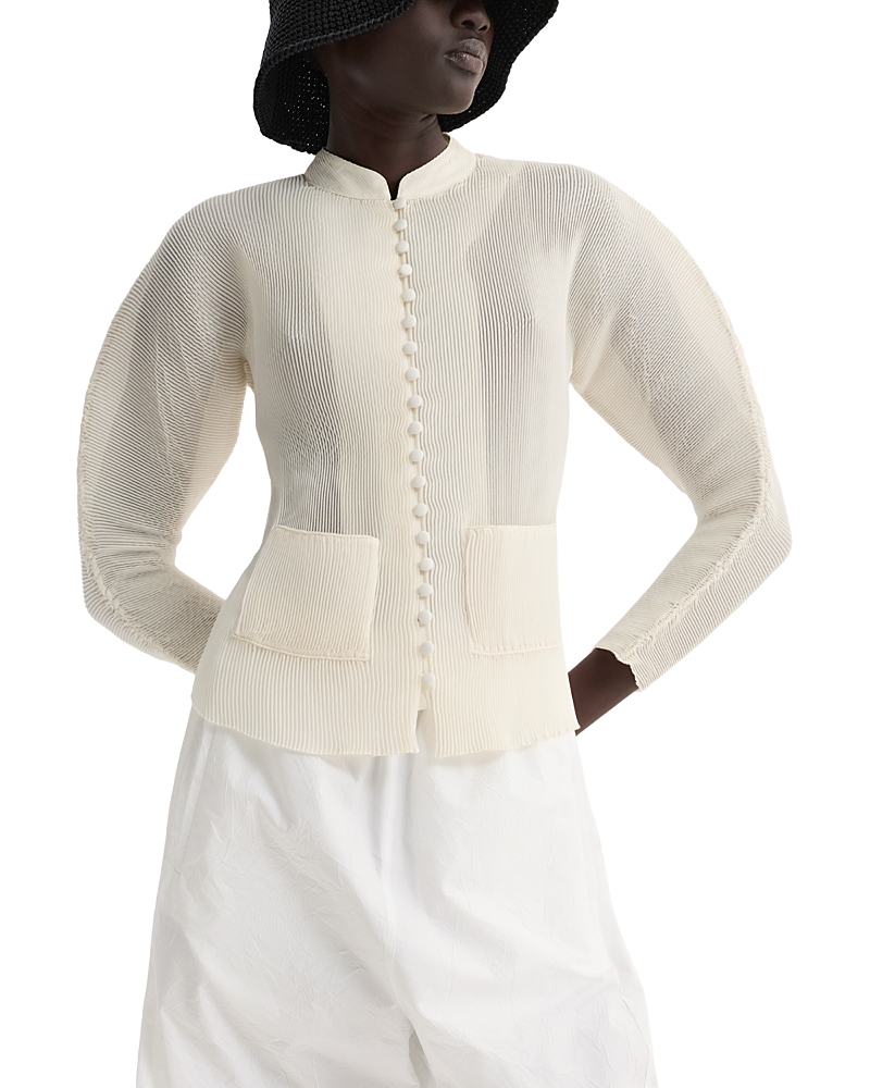 Rohe Plisse Cardigan