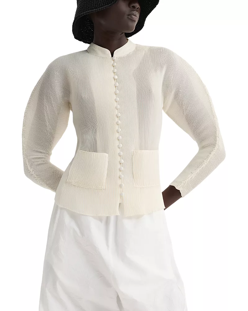 Rohe Plisse Cardigan