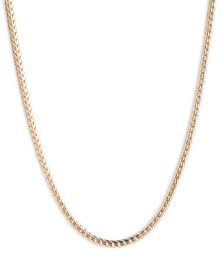 Chain Collar Necklace, 17" 