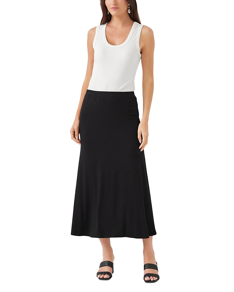 Karen Kane Side Slit Midi Skirt