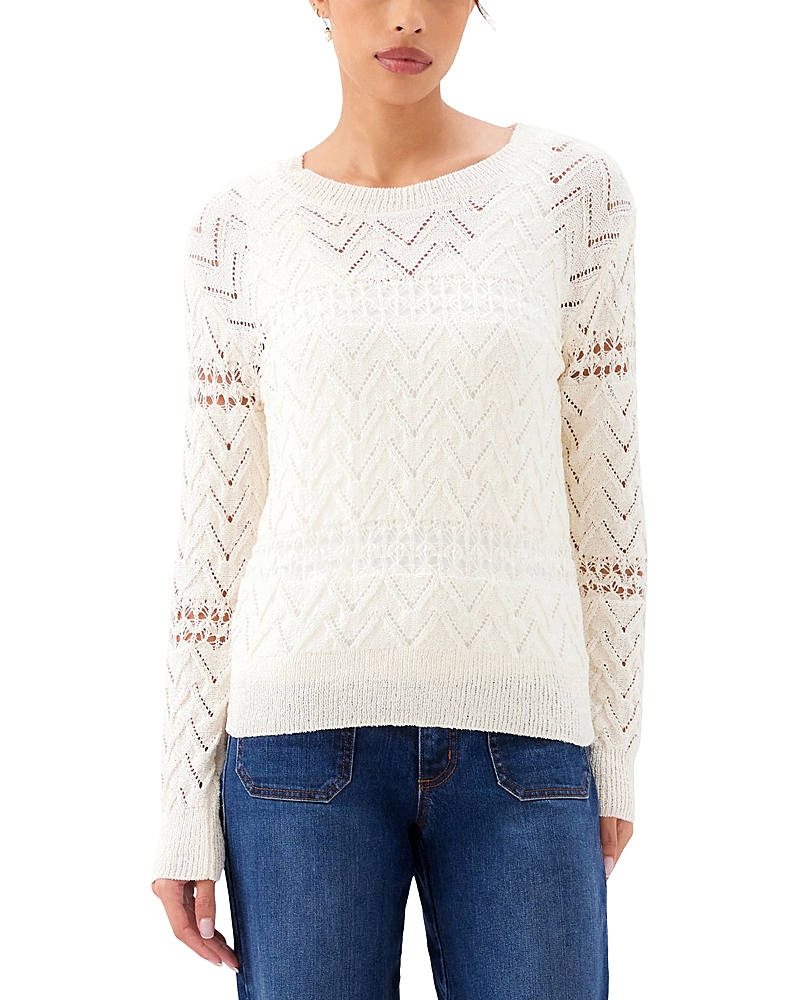 Karen Kane Crocheted Sweater