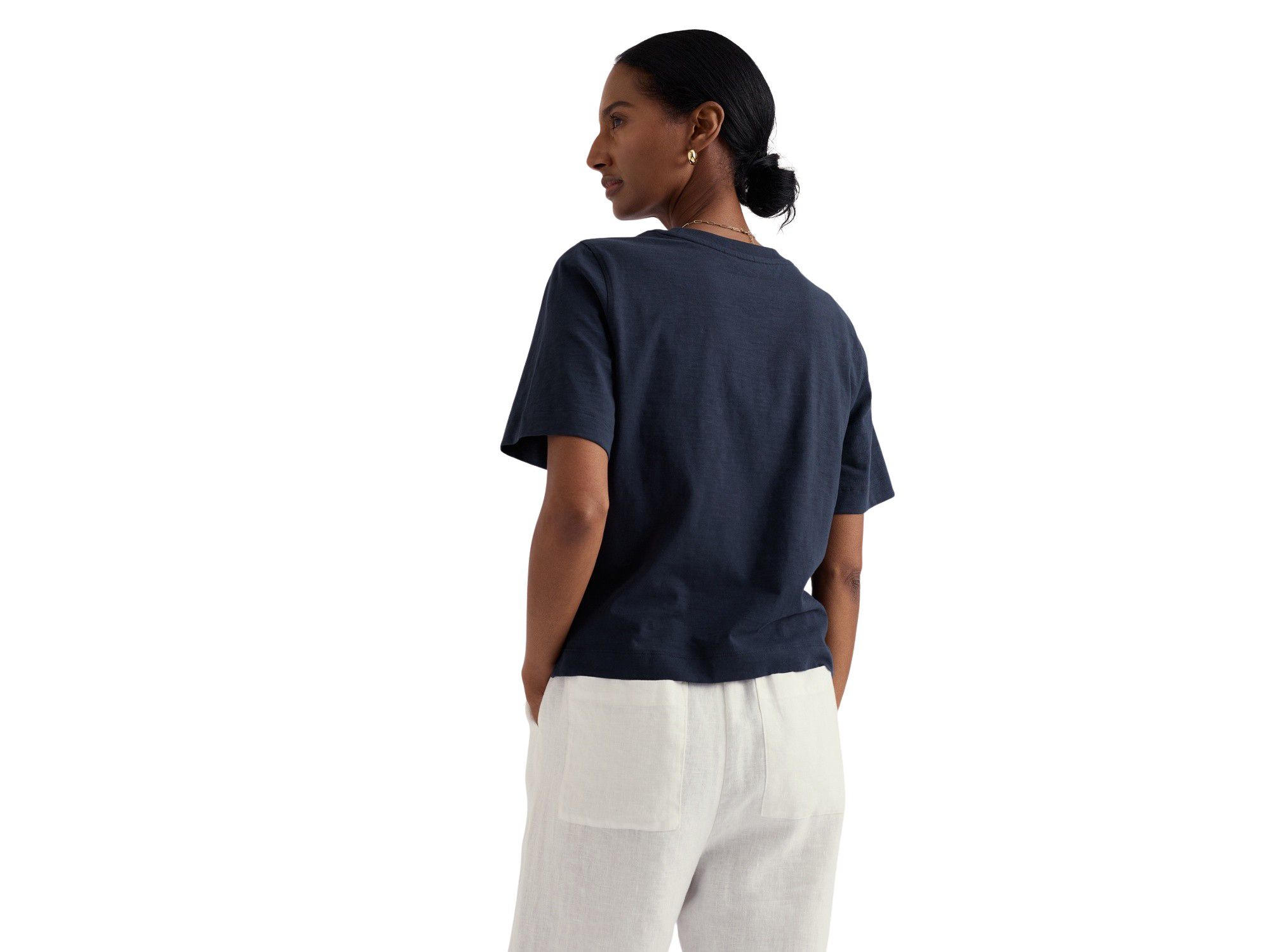 Copseland Printed Crew Neck T-Shirt — Image 7