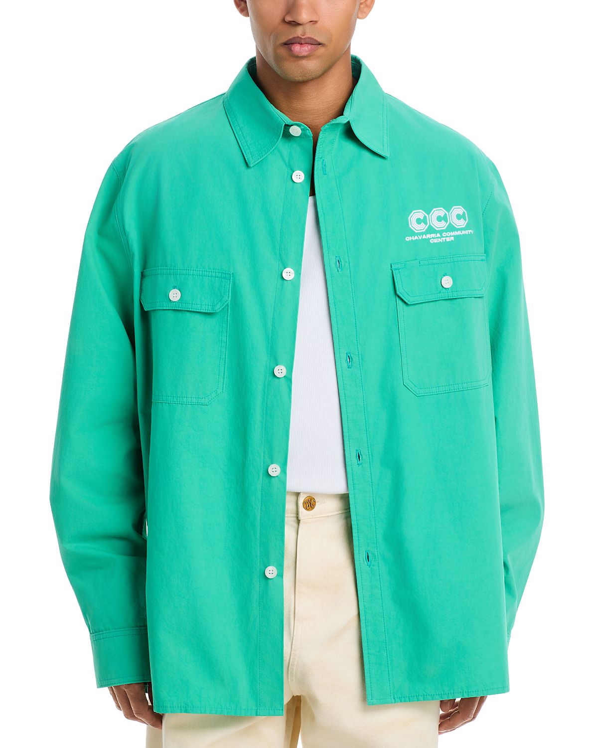 Willy Chavarria Corcoran Work Shirt