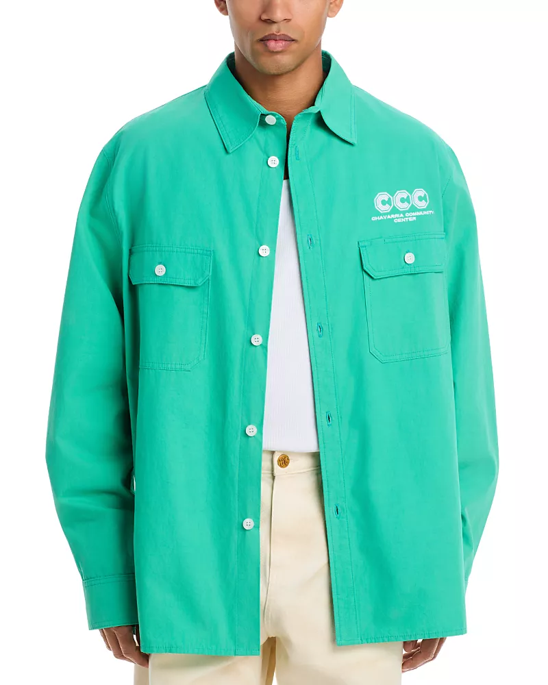 Willy Chavarria Corcoran Work Shirt