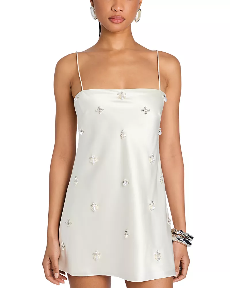 Retrofete Dotty Embellished Dress