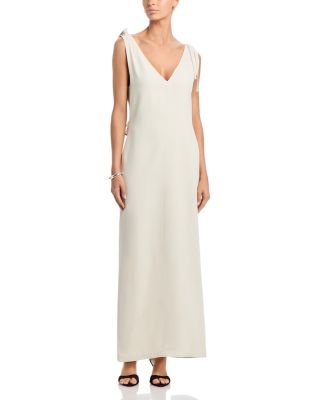 Pleated Slip Dress