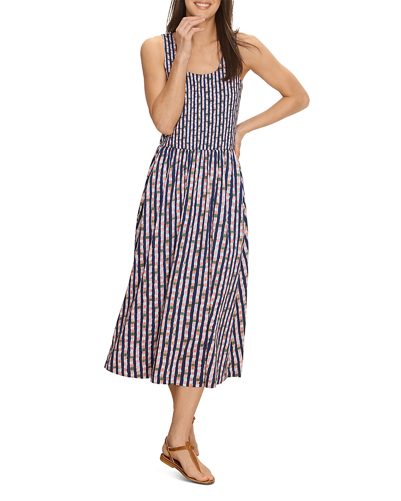 Nzt By Nic+Zoe Dani Reef Stripe Midi Dress