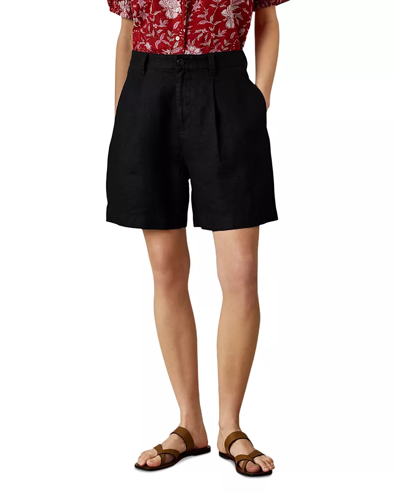 Faherty Sun Strider Pleated Shorts