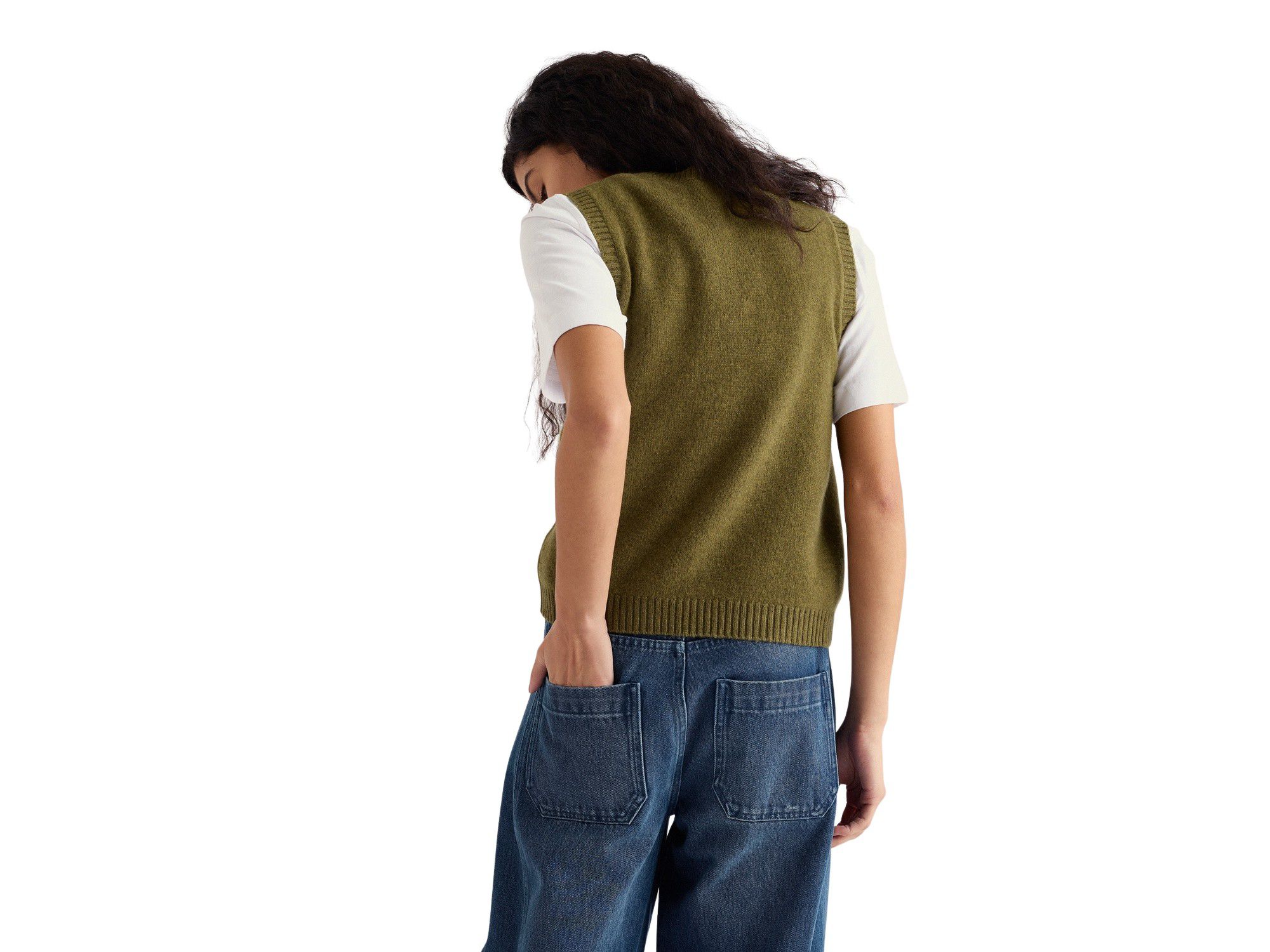 East View Knitted Vest — Image 3