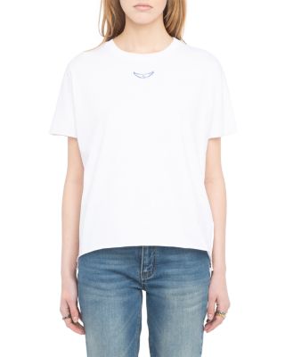 Tommer Rhinestone Graphic Tee