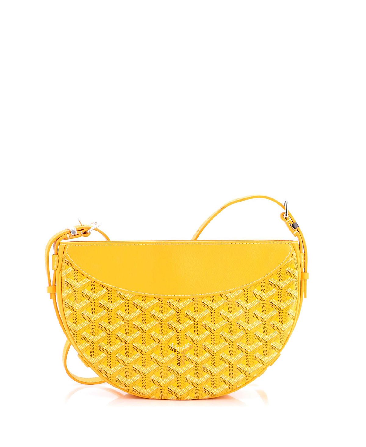 Pre-Owned Goyard Hirondelle Shoulder Bag Coated Canvas and Leather