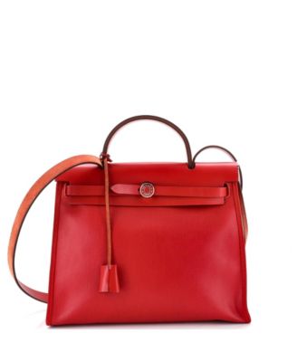 31 Herbag Zip Berline Vache Canvas and Leather
