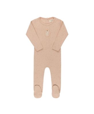 Unisex Speckled Bunny Collection Footie - Baby