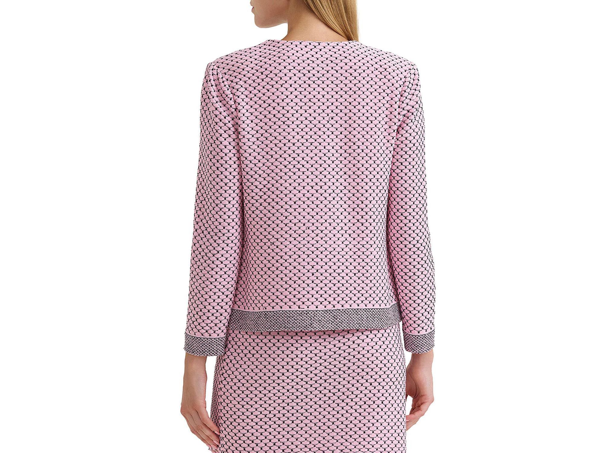 Shell Stitch Knit Jacket — Image 3
